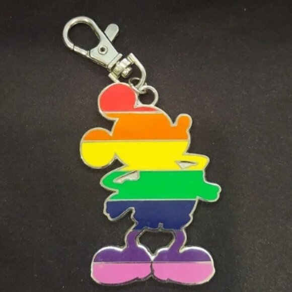 Disney Rainbow Mickey Keychain - Picture 5 of 5